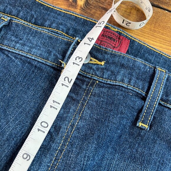 Foundry Flex Denim Jeans Men's Big & Tall Size 50x30 Dark Wash Blue S9407 - Picture 8 of 10